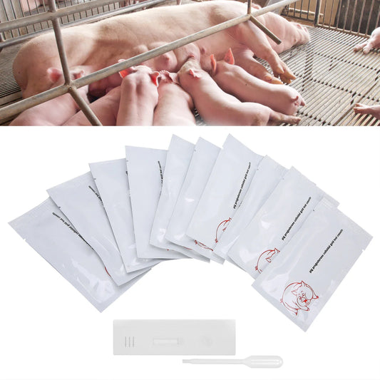 Pig Pregnancy Test Strips – Early Livestock Pregnancy Detection Tool for Swine Breeding & Farm Use Accessories