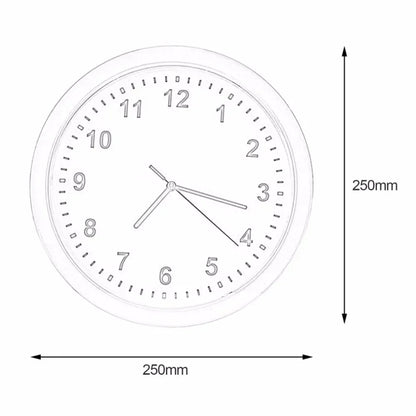 Large Hidden Safe Wall Clock – Secret Security Box for Money, Jewelry & Storage, Home Office Cash Safe