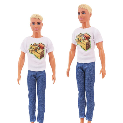 High-Quality Doll Dress Clothes for Babi & Ken Dolls — Toys for Girls, Perfect Birthday & Christmas Gift