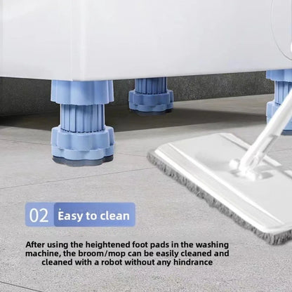 Multi-Functional Washing Machine Anti-Vibration Pad – Shockproof, Adjustable, Anti-Slip Noise-Reducing Mat