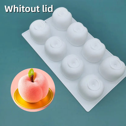 French Dessert 3D Lemon Silicone Mold – Cake, Brownie & Mousse Decorating Pastry Baking Tool