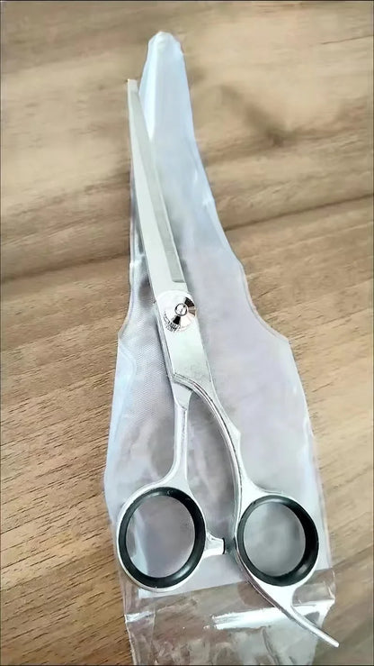 Pet Grooming Scissors Set – Professional Dog Hair Trimming Tools, Bent & Straight Scissors, Teddy Haircut Clippers