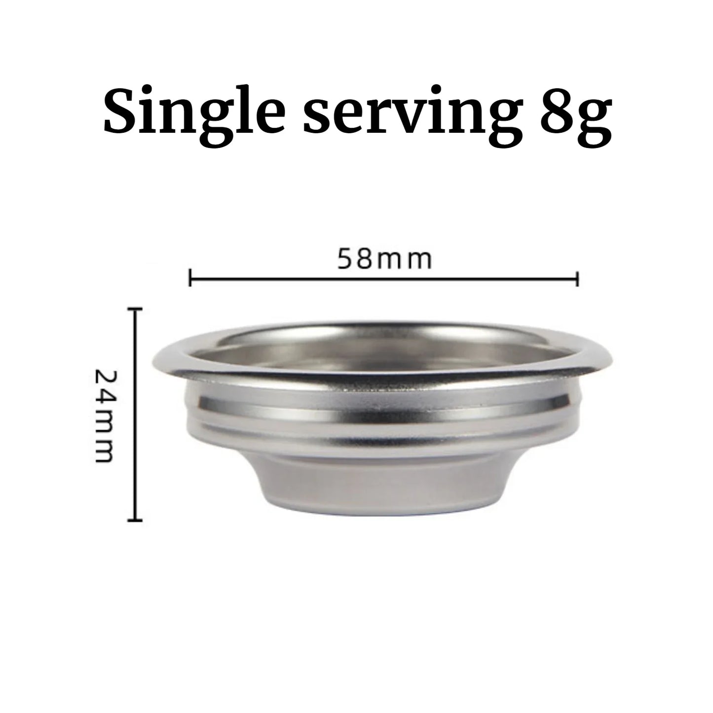 Stainless Steel Espresso Coffee Tamper & Distributor – Powder Leveler with WDT Stirring Tool for Barista & Café Accessories