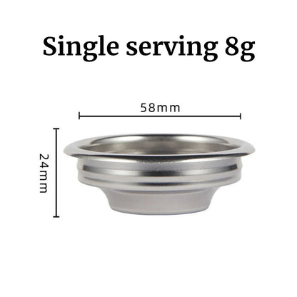 Stainless Steel Espresso Coffee Tamper & Distributor – Powder Leveler with WDT Stirring Tool for Barista & Café Accessories