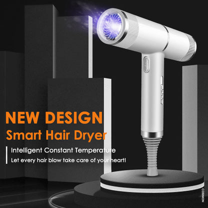 Professional Infrared Hair Dryer — Negative Ionic Blow Dryer with Hot & Cold Wind