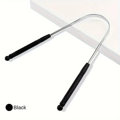 Stainless Steel Tongue Scraper – High-Quality Oral Tongue Cleaner Brush for Superior Oral Hygiene