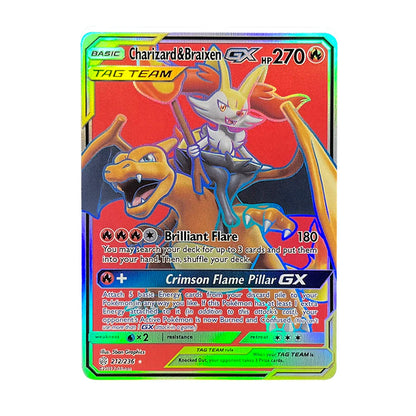 PKM Holographic Trading Cards – Charizard EX, GX, Rainbow Blastoise VMAX, Darkrai VSTAR for Collectors, Battles & Gifts