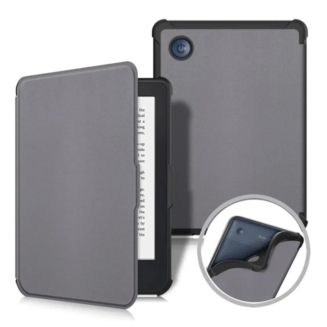 Kobo Clara BW/Clara Colour 2024 Case - 6 Inch Auto Wake Sleep PU Leather Cover, Soft Magnetic Ereader Hoesje N365 N367 Funda