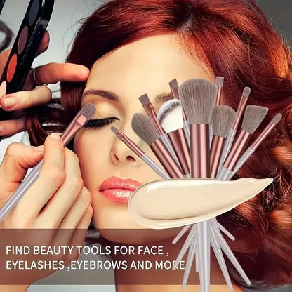 Professional Makeup Brush Set - Soft Fluffy Foundation Powder Eyeshadow Kabuki Blending Beauty Tools