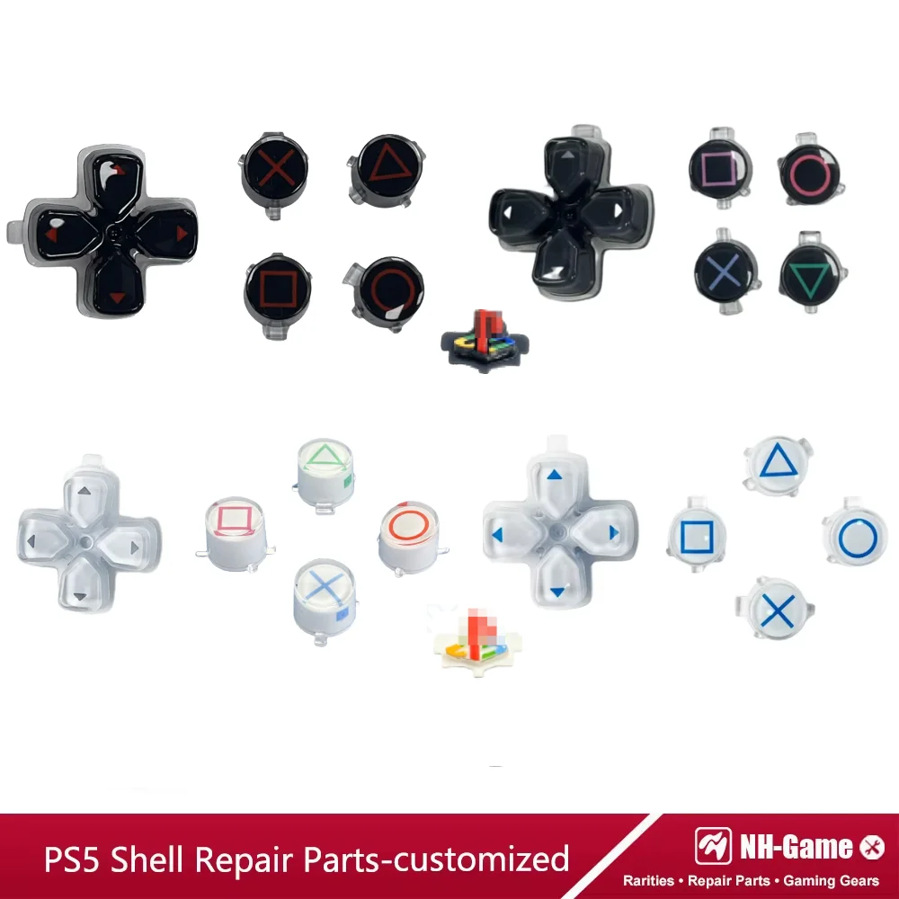 PS5 Limited 30th Anniversary Robot Controller Shell – Trigger Buttons (BDM-010/020/030/040/050) for L1, L2, R1, R2
