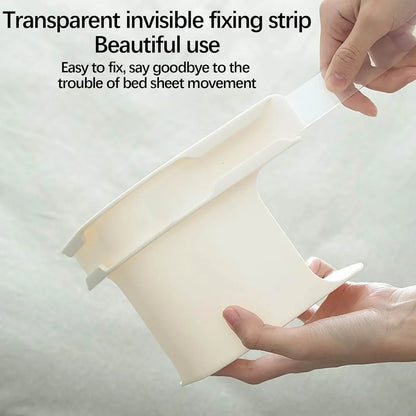 4pcs Bed Corner Sheet Grippers – Heavy Duty Non-Slip Mattress Straps for All Sheet Sizes, Secure Bed Sheets