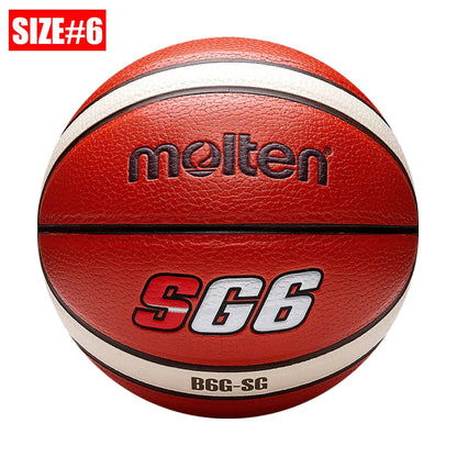 2025 Molten Basketball — Official Size 5/6/7 PU Indoor & Outdoor Ball for Men, Training, Match & Team Games