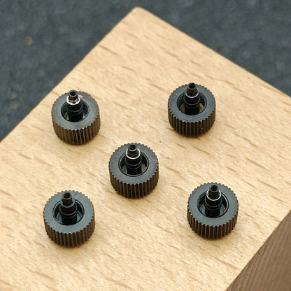 Silver, Gold & Black Watch Crown — Replacement for NH34/NH35/NH36 Movements SKX007