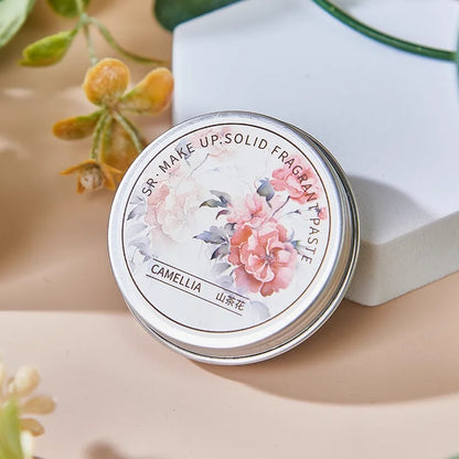 Portable Solid Perfume Balm – Long-Lasting Fragrance Deodorant for Men & Women | Pocket Size Fresh Scent for Daily Use & Dating