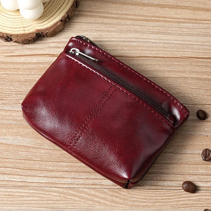 Mini PU Leather Coin & Card Holder Wallet – Luxury Pocket Change Purse Pouch for Men & Women 💼✨