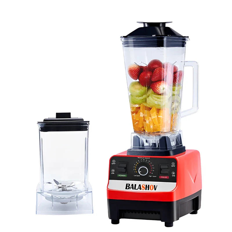 2000W Heavy Duty Commercial Blender & Food Processor – High Power Kitchen Mixer for Ice Crushing, Smoothies & Juicing (BPA Free)