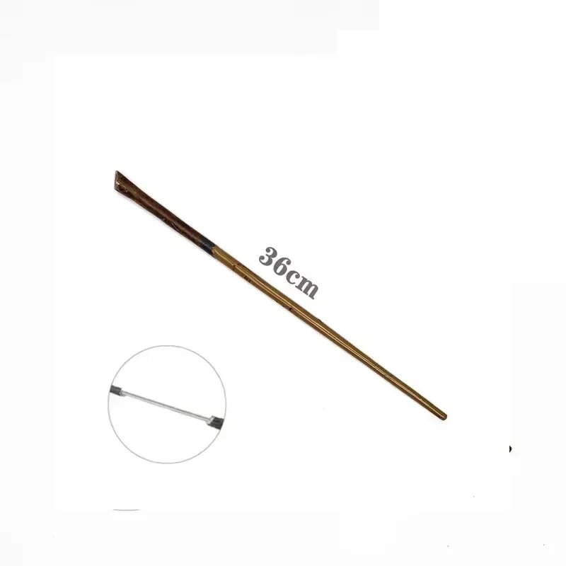 Anime Cosplay Magic Wand - Metal Core Fantasy Toy Prop & Wizard Decoration Accessory
