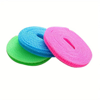 Windproof Nylon Clothesline - Non-Slip, Durable Laundry Rope for Outdoor Use, Perfect for Travel and Business, Available in 5/10 Meter Lengths