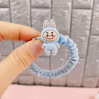 Cute Anime Hair Ropes – Elastic Hair Ties for Women and Girls