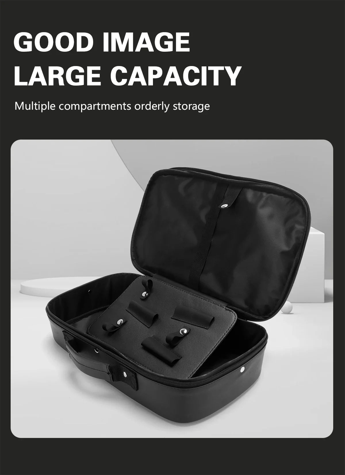 Salon Barber Tool Storage Bag — Portable Scissor & Makeup Case for Beauty and Hair Product Organization