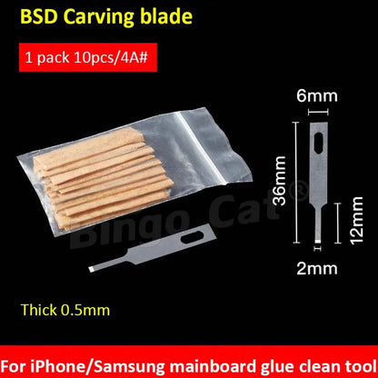 Back Cover Glass Remover Tool Kit for iPhone 15, 14, 13, 12, 11 Pro Max – Phone Repair Rear Housing Glass & Glue Removal