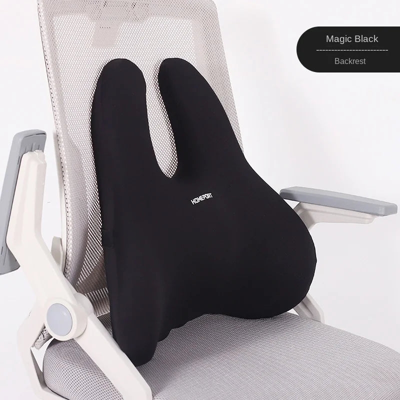 Memory Foam Orthopedic Seat Cushion – Coccyx Support Pillow for Office, Car, and Back Pain Relief with Hip Massage Pad Set
