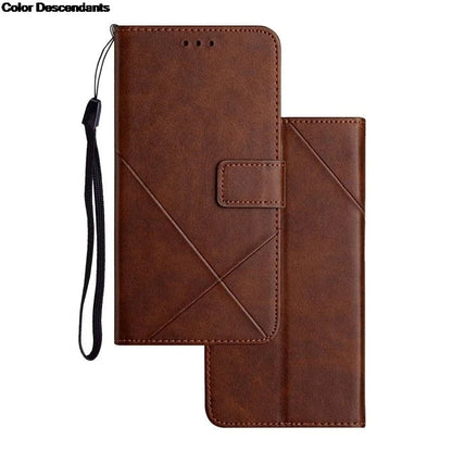 Flip Leather Wallet Case for Redmi Note & Redmi Series (Note 13–9, 4G/5G) – Card Holder Stand Book Cover