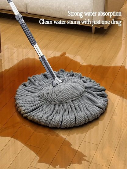 Multi-Functional Microfiber Mop | Automatic Rotating Self-Twisting Mop for Easy Hand-Free Cleaning | Household Water Mop