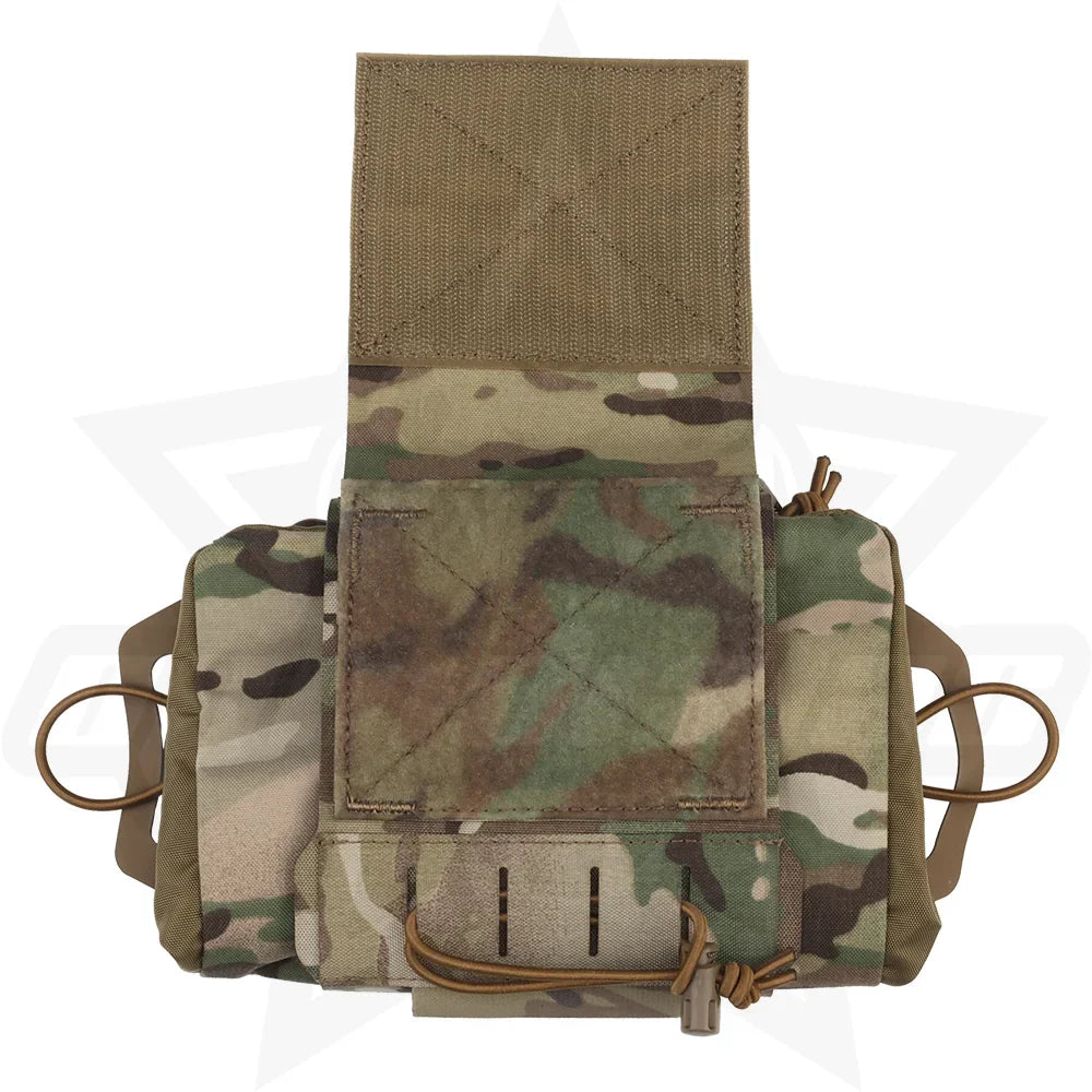 OphidianTac Outdoor First Aid Bag – Rapid Deployment Medium IFAK MOLLE Medical Pouch for Hunting Vest Accessories