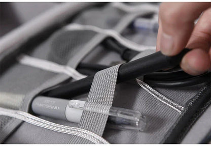 Waterproof Travel Cable Organizer Bag – Portable Digital Storage Pouch for Electronic Accessories