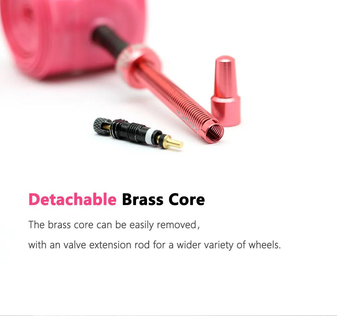 Ridenow Metal Nozzle TPU Inner Tube – External Thread, 700x18-32c Road Bike Inner Tire
