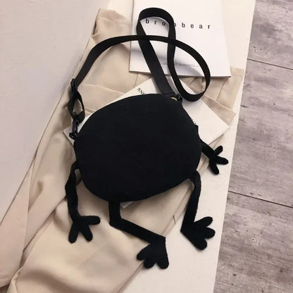 Personalized Canvas Small Shoulder Bag – Trendy Korean Style Crossbody Bag for Young Women Students