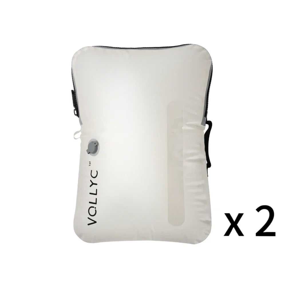 FLEXTAIL x VOLLYC EZYPACK 25L Vacuum Storage Bag — 85% Compression, Waterproof & Tear-Resistant Nylon for Travel & Camping