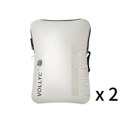 FLEXTAIL x VOLLYC EZYPACK 25L Vacuum Storage Bag – Reusable Travel Compression Bag for Clothes, Backpack & Luggage (85% Space Saving)