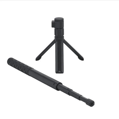 Vamson Invisible Selfie Stick for Insta360 X3 – Rotating Bullet Time Handheld Tripod for GoPro & Insta360 ONE