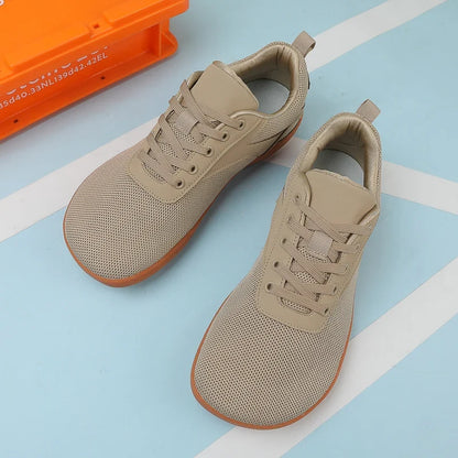 Men's Minimalist Barefoot Sneakers - Unisex Zero Drop Wide Sole Casual Shoes For Natural Comfort & Relaxation
