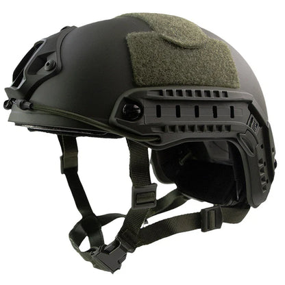 FAST Tactical Airsoft Helmet – Thickened ABS MH Helmet for Outdoor CS, PJ Air Gun Shooting Protective Gear
