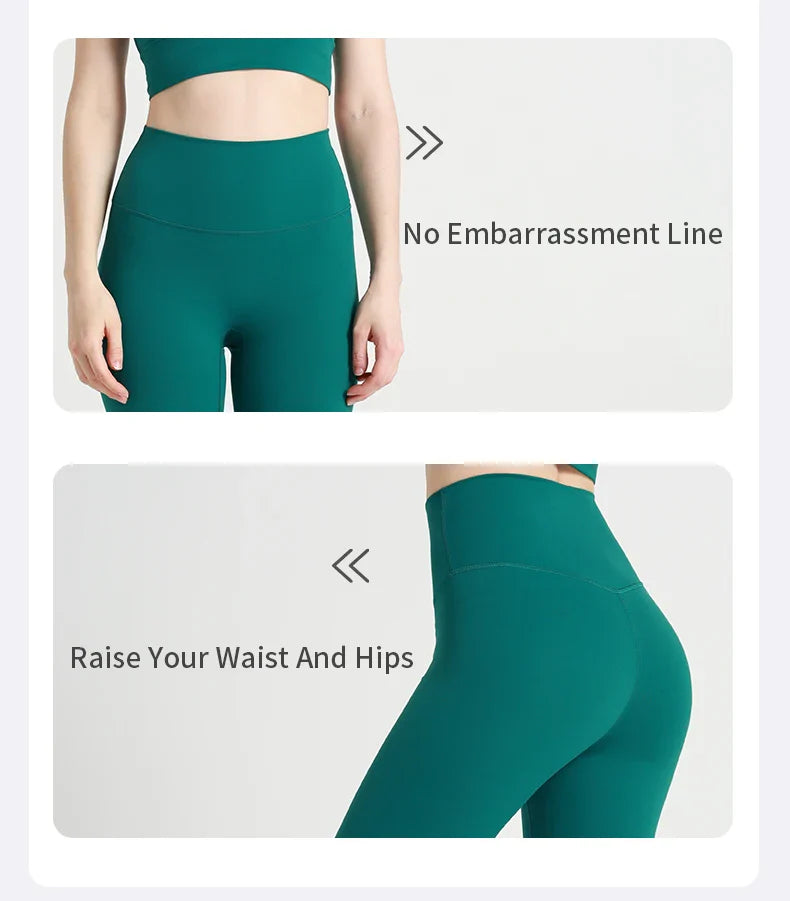 Summer Hot Sale Women’s High Waisted Yoga Leggings – Hip Lifting, Breathable Fitness Pants for Running, Cycling & Workouts