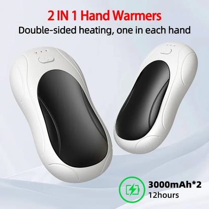 Xiaomi Magnetic Electric Hand Warmer – Portable Durable Heater with 3-Level Temperature Control