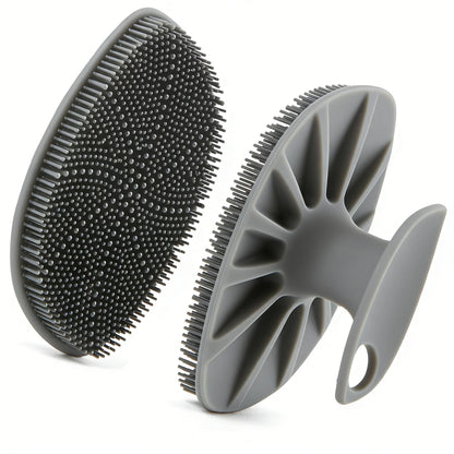 Silicone Facial Cleansing Brush – Deep Pore Cleanser & Blackhead Exfoliating Face Scrubber for Gentle Massage Skincare Tool