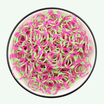 Loom Rubber Bands Refill Kit – DIY Bracelet Making Craft Set for Kids, Creative Weaving Toy Gift