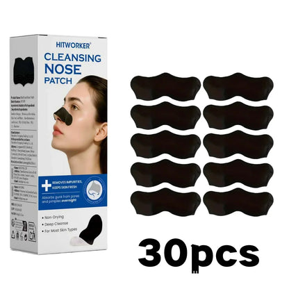 Alcohol-Free Nose Cleansing Strips - Deep-Cleansing Pore Patches for Excess Oil & Refined Skin