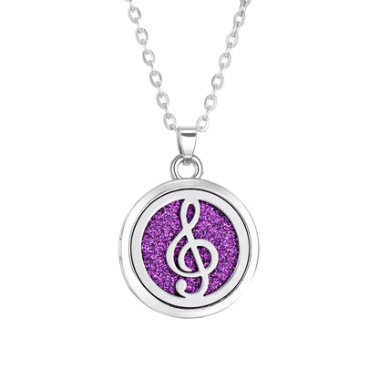 Tree of Life Aromatherapy Necklace – Stainless Steel Essential Oil Diffuser Locket Pendant