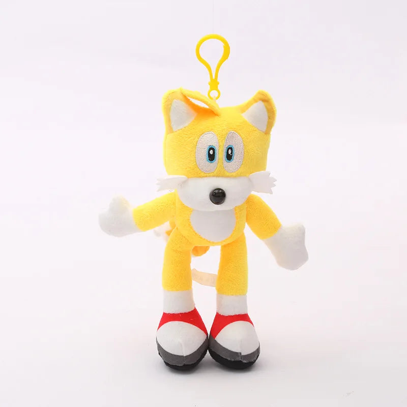 Super Sonic Hedgehog Plush Dolls — Shadow, Amy Rose, Knuckles, Tails Anime Stuffed Toy Gift for Kids