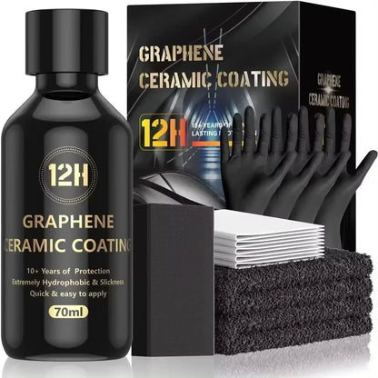 Graphene Ceramic Coating 20H/12H — Self-Healing UV Protection Car Detailing Coating for Long-Lasting Shine