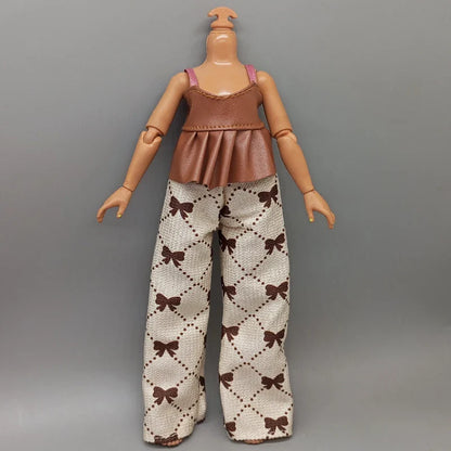 Handmade Doll Dresses & Shoes – Outfit for 28cm High School Dolls with Big Eyes & Long Eyelashes, Perfect Birthday Gift