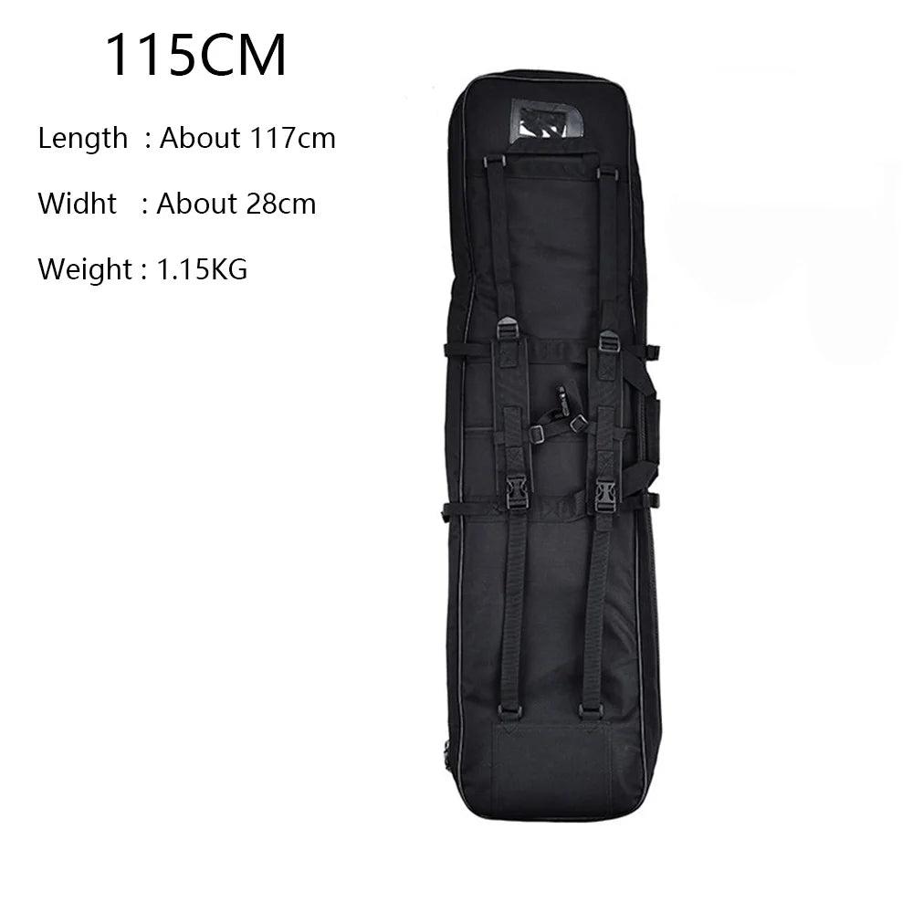 Rifle Bag Backpack - 85cm, 95cm, 115cm Gun Case, Sniper Carbine Airsoft Shooting Carry Shoulder Bags for Hunting Accessories