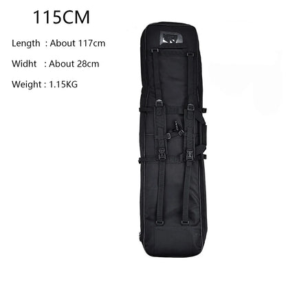 Rifle Bag Backpack - 85cm, 95cm, 115cm Gun Case, Sniper Carbine Airsoft Shooting Carry Shoulder Bags for Hunting Accessories