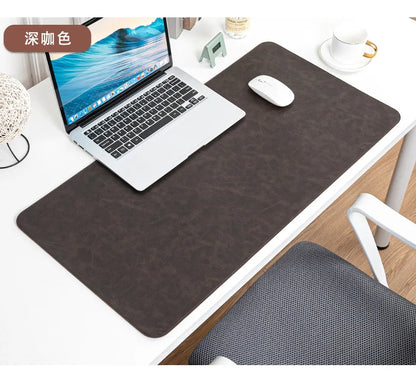 Waterproof PU Desk Pad – Large Non-Slip Mouse Pad & Keyboard Mat for Computer Laptop, Easy to Clean Protective Cover