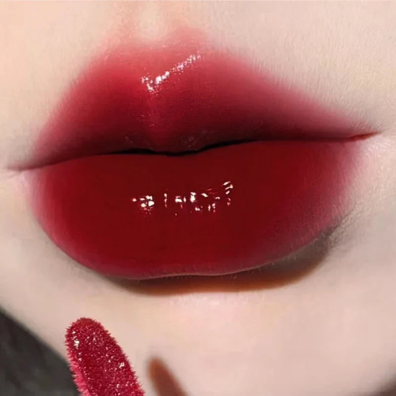 Glass-Like Lip Lacquer - Mirror Shine Hydrating Smudge-Proof Long-Wear Lip Gloss
